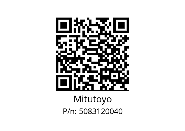   Mitutoyo 5083120040