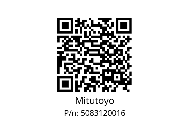   Mitutoyo 5083120016