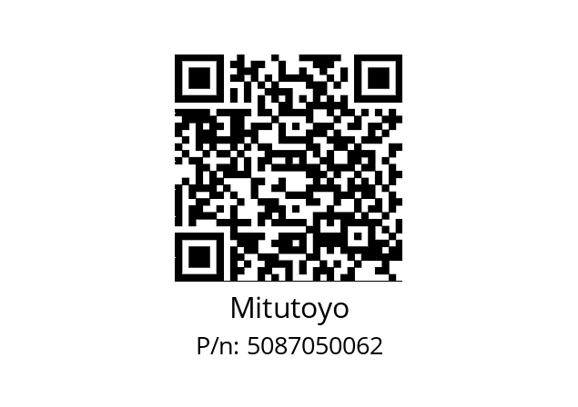   Mitutoyo 5087050062