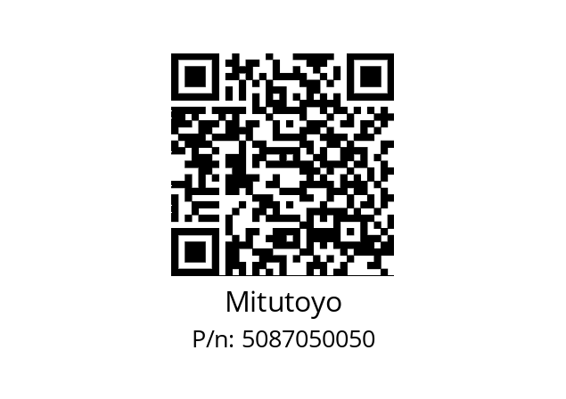   Mitutoyo 5087050050