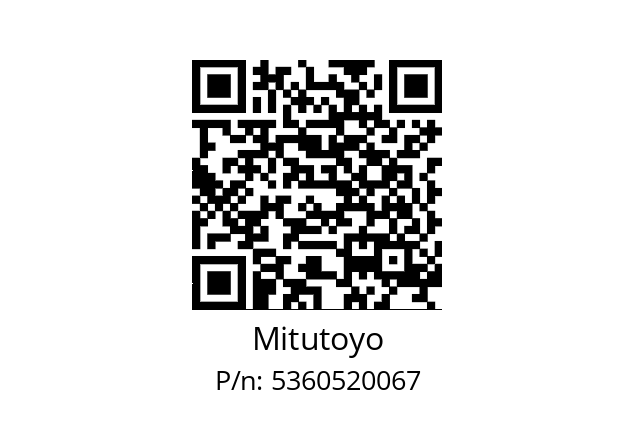   Mitutoyo 5360520067