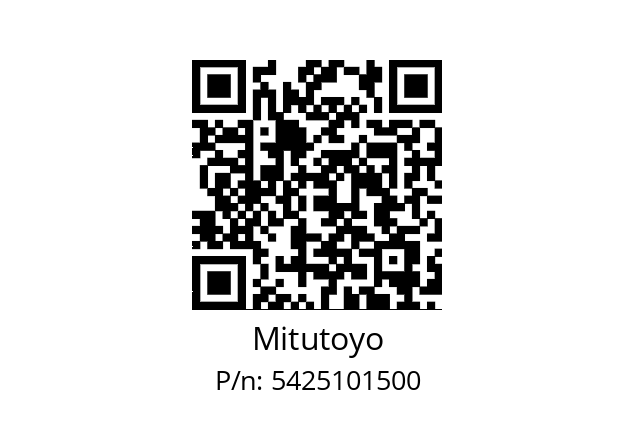  187-551 Mitutoyo 5425101500