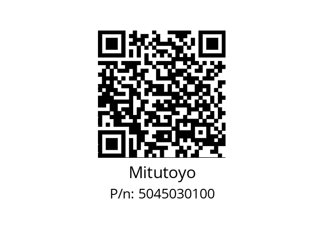   Mitutoyo 5045030100