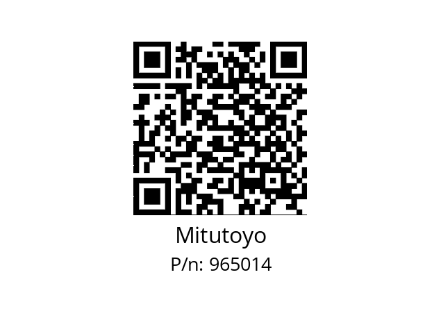   Mitutoyo 965014