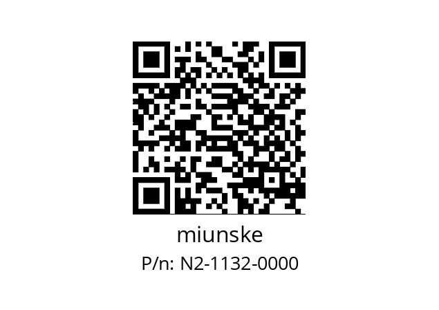   miunske N2-1132-0000