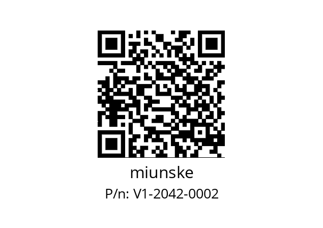   miunske V1-2042-0002