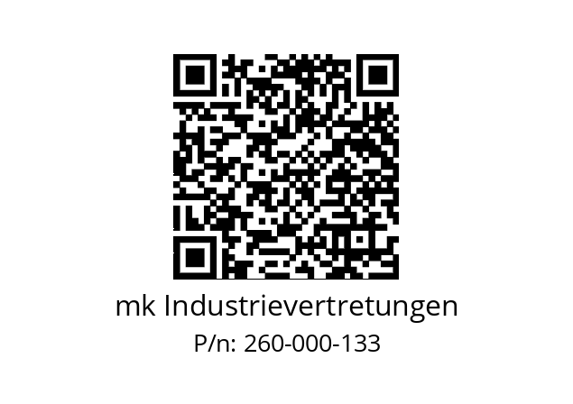   mk Industrievertretungen 260-000-133