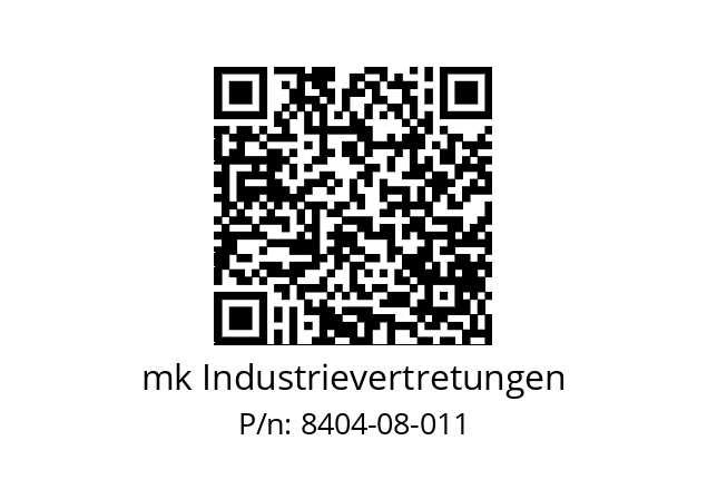   mk Industrievertretungen 8404-08-011