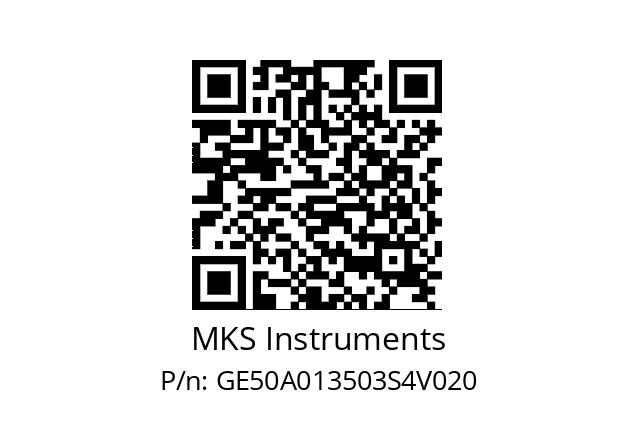   MKS Instruments GE50A013503S4V020