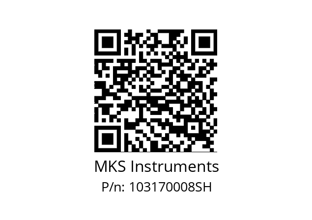   MKS Instruments 103170008SH