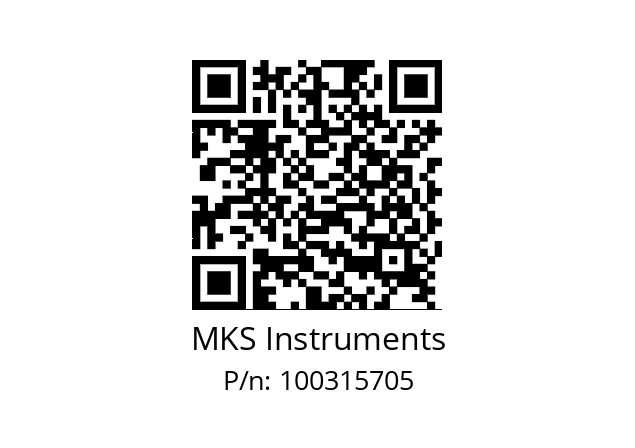   MKS Instruments 100315705