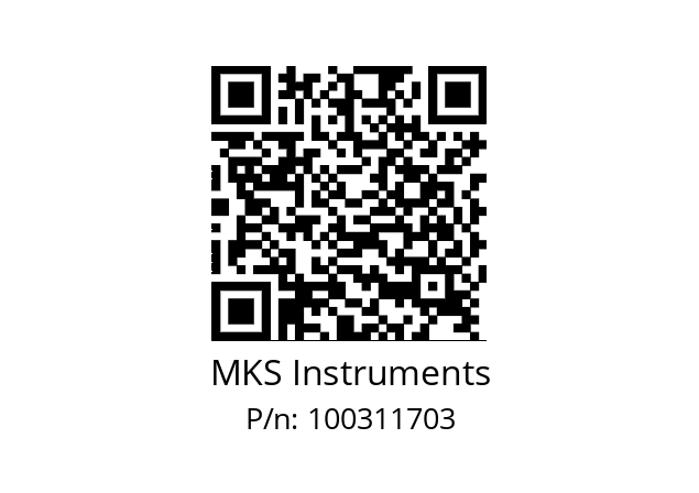   MKS Instruments 100311703