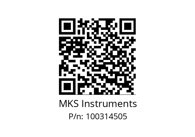   MKS Instruments 100314505