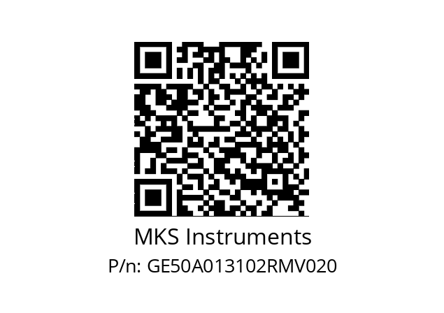   MKS Instruments GE50A013102RMV020