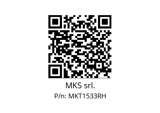   MKS srl. MKT1533RH