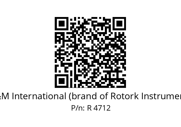   M&M International (brand of Rotork Instruments) R 4712