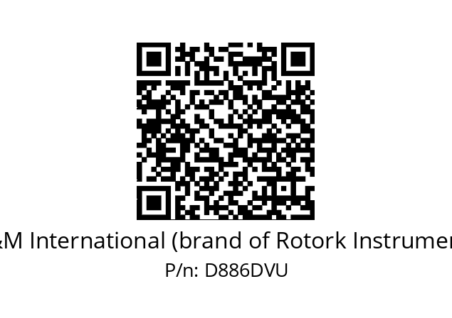   M&M International (brand of Rotork Instruments) D886DVU