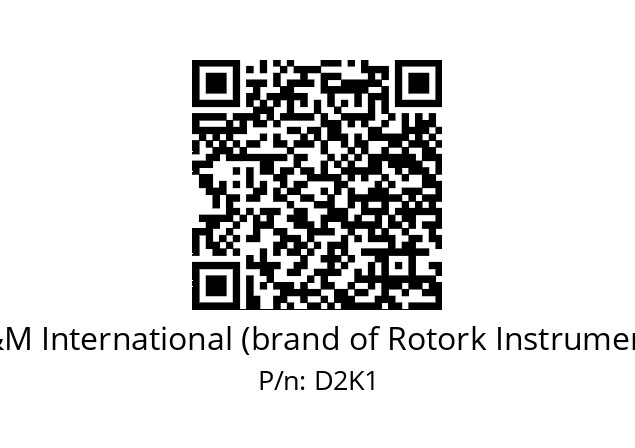   M&M International (brand of Rotork Instruments) D2K1