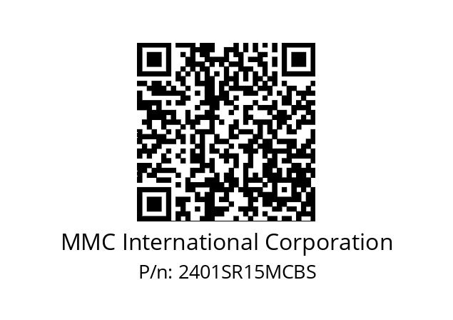   MMC International Corporation 2401SR15MCBS