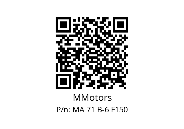   MMotors MA 71 B-6 F150