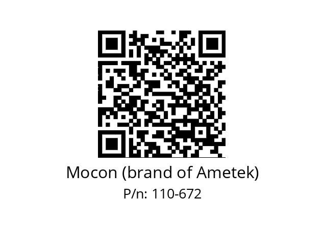   Mocon (brand of Ametek) 110-672