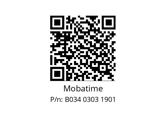   Mobatime B034 0303 1901