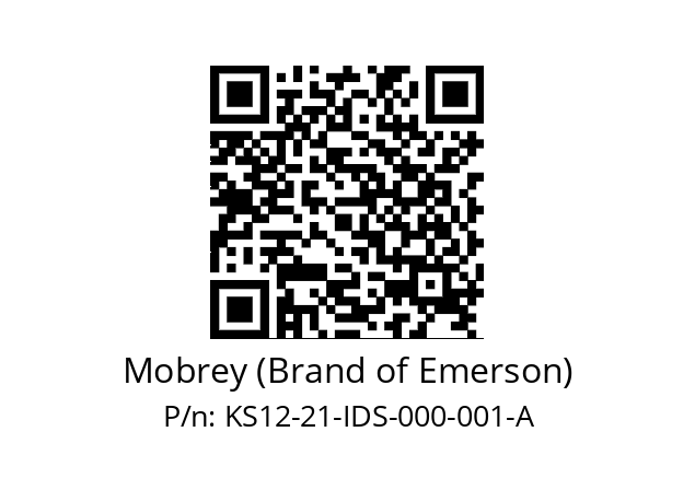   Mobrey (Brand of Emerson) KS12-21-IDS-000-001-A