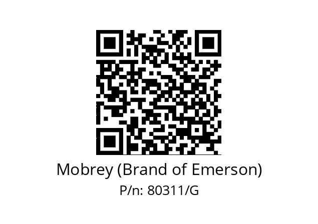   Mobrey (Brand of Emerson) 80311/G