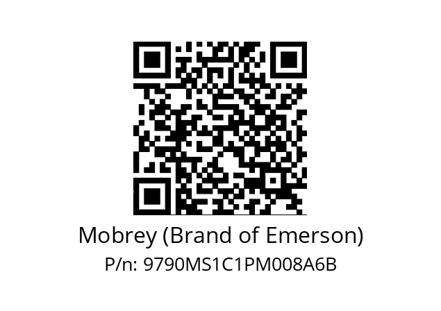   Mobrey (Brand of Emerson) 9790MS1C1PM008A6B