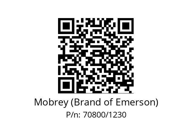   Mobrey (Brand of Emerson) 70800/1230