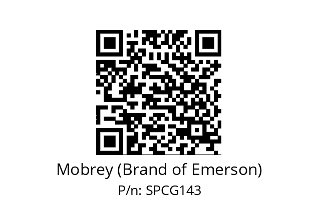   Mobrey (Brand of Emerson) SPCG143