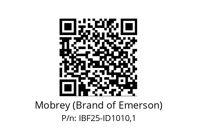   Mobrey (Brand of Emerson) IBF25-ID1010,1