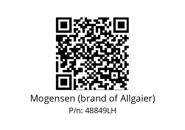   Mogensen (brand of Allgaier) 48849LH