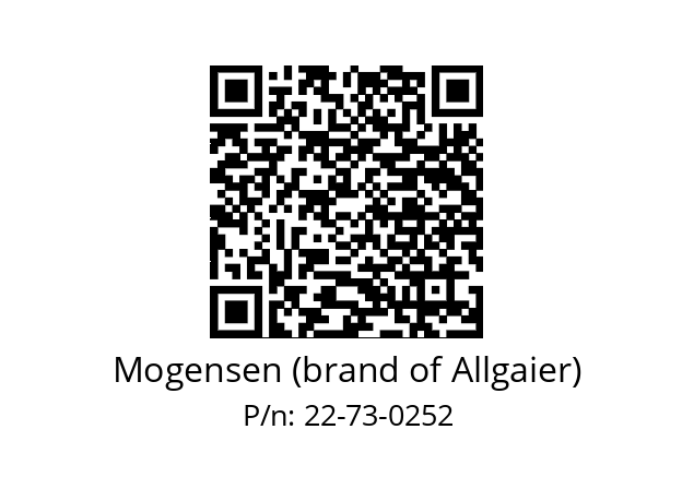   Mogensen (brand of Allgaier) 22-73-0252