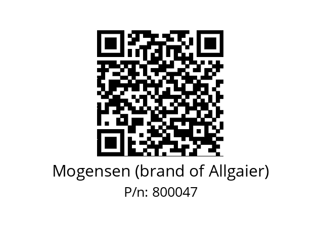   Mogensen (brand of Allgaier) 800047