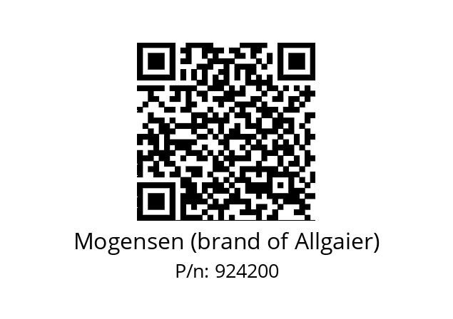   Mogensen (brand of Allgaier) 924200