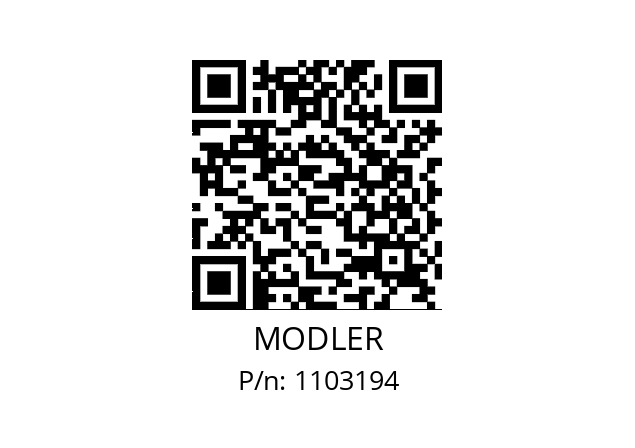  GSOA-000-1103194 MODLER 1103194