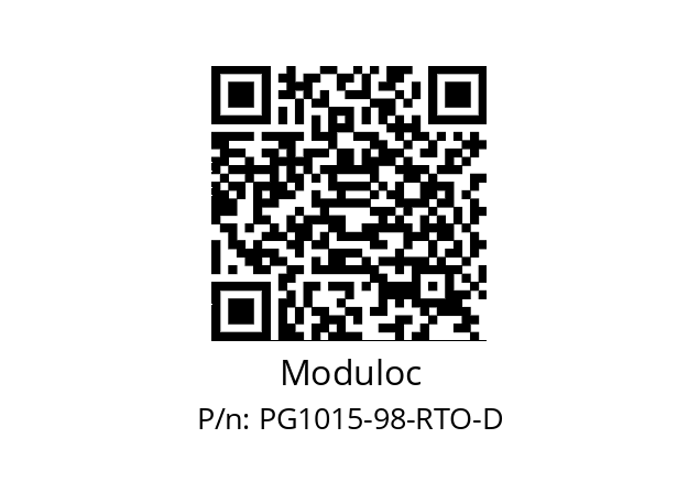   Moduloc PG1015-98-RTO-D