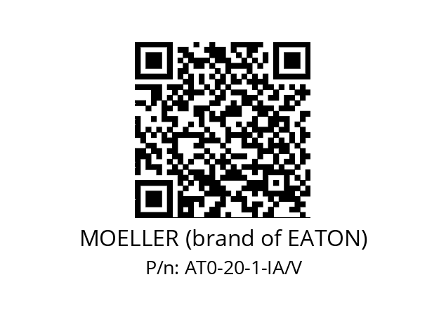   MOELLER (brand of EATON) AT0-20-1-IA/V