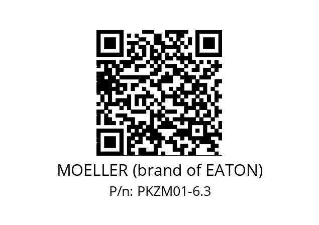   MOELLER (brand of EATON) PKZM01-6.3