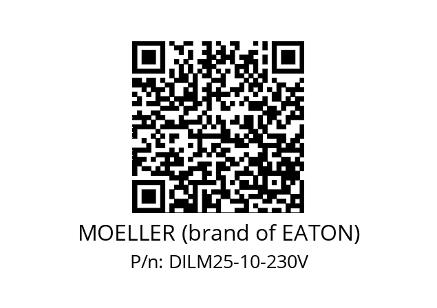   MOELLER (brand of EATON) DILM25-10-230V