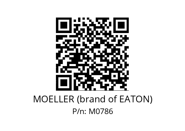   MOELLER (brand of EATON) M0786