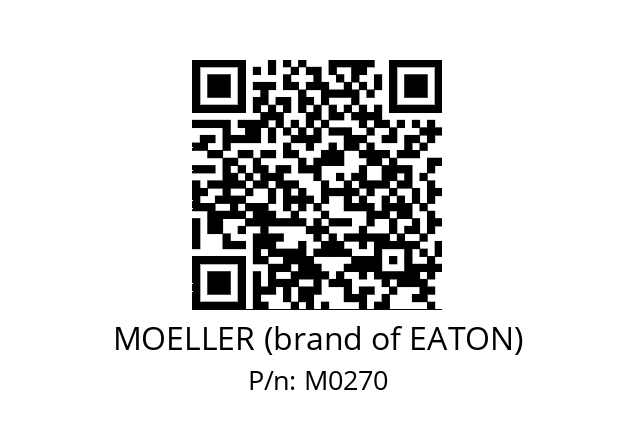   MOELLER (brand of EATON) M0270