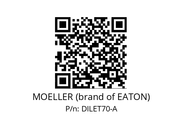   MOELLER (brand of EATON) DILET70-A