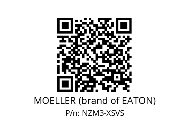   MOELLER (brand of EATON) NZM3-XSVS