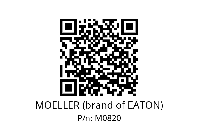   MOELLER (brand of EATON) M0820