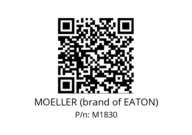   MOELLER (brand of EATON) M1830