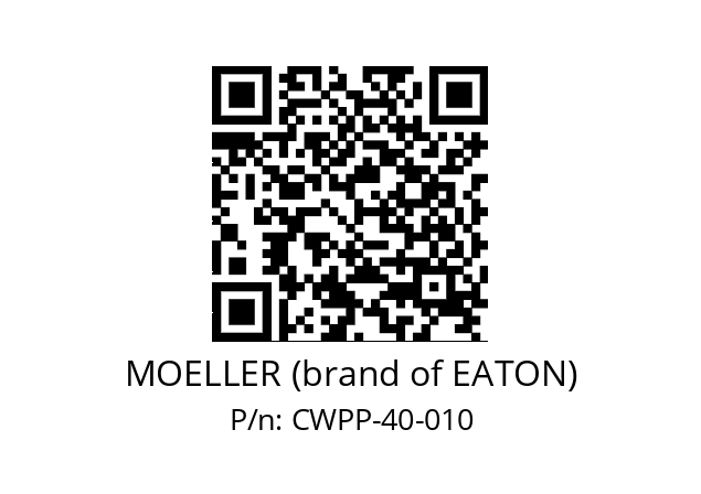   MOELLER (brand of EATON) CWPP-40-010