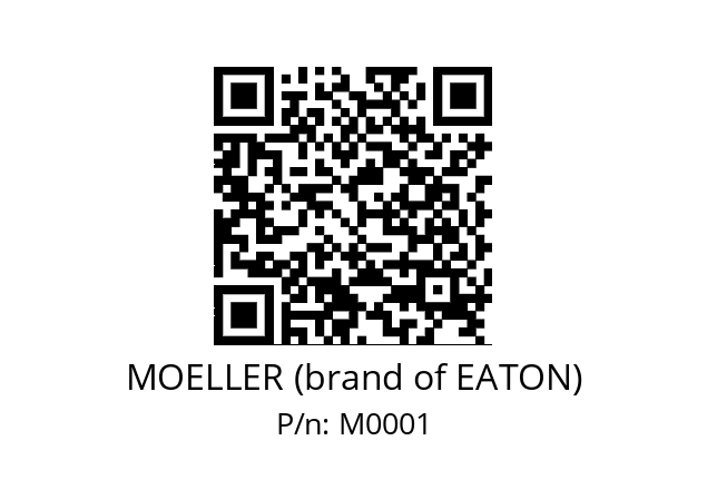   MOELLER (brand of EATON) M0001