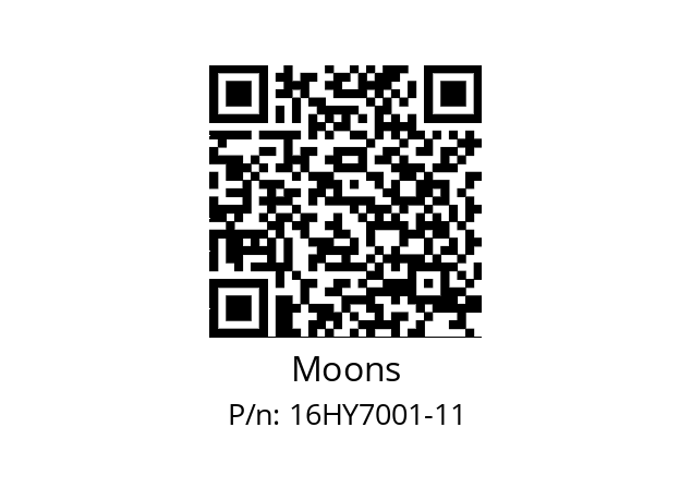   Moons 16HY7001-11